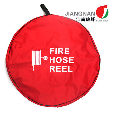 Koruma Yangın Hortumu Makarası İçin Kullanılan Kırmızı Yeniden Güçlendirilmiş PVC Yangın Hortumu Makarası Kapağı