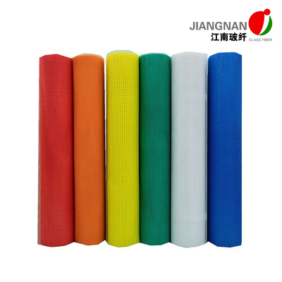 Bina duvarı için Dayanıklı 4*4mm 5*5mm Fiberglas Örgü Leno Dokuma