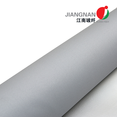 Hava Dağıtım Sistemi Duman ve Yangın Perdesi İçin PU Kaplı Fiberglas Kumaş