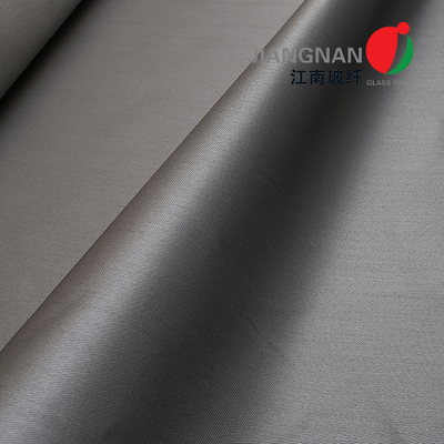 Paslanmaz Çelik Uç Genişliği 1 ile Yüksek Sıcaklık 260 Derece C Kaplamalı Fiberglas Kumaş