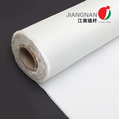 3732 0.4mm Çapraz Dimi Dokuma E Cam 430gsm Yanmaz Fiberglas Kumaş Bezi