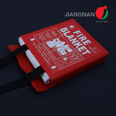 BSI Kitemark Çift Silikon Kaplı Fiberglas Anti Yangın Battaniyesi CS06, BS EN1869 2019 ile Onaylandı