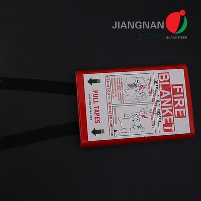 0.43mm 480 GSM EN1869 Yangına dayanıklı Acil Durum Battaniyesi yangına dayanıklı yalıtım battaniyesi TUV Onaylı