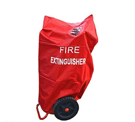 116 * 72 Cm Boyutlu 50kg Arabalı Söndürücü İçin Yangın Söndürme Kapağı