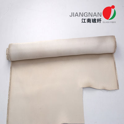 1.3mm 900 C Yüksek Sıcaklığa Dayanıklı Isıya Dayanıklı Yanmaz Silika Fiberglas Kumaş Bezi