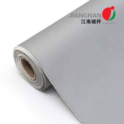 0.2mm Suya Dayanıklı Korozyon Önleyici Düz Dokuma Silikon Kaplı Fiberglas Kumaş