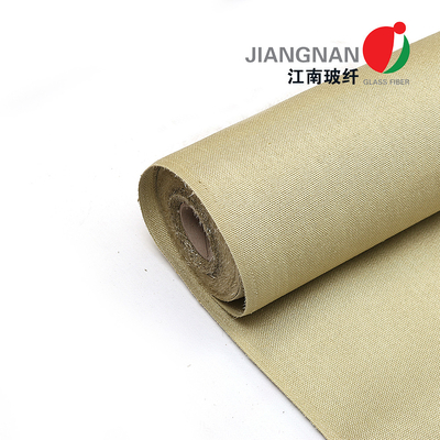 Ambalaj Malzemeleri Vermikülit Kaplamalı Fiberglas Bezi, 2025 Yüksek Sıcaklıklı Kumaş